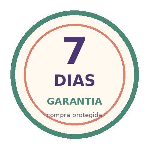 Selo de garantia de 7 dias